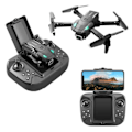 Miniatyrbillede 1 af 7: Mini Drone 4K HD Kamera Tresidet Forhindring Undgåelse Luft tryk Fast Højde Professionelt Foldbart Quadcopter Legetøj