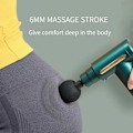 Miniatyrbillede 3 af 4: Bærbar Fascia pistol Deep Tissue Massage Mini Letvægts og Justerbar Speed Massage Udstyr