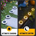 Pikkukuva 8 / 11: 16 LED Aurinko Nurmikon Valot Maa Ulkona vedenpitävä Aurinko Puutarha Sisustus lamput