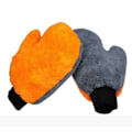 Miniatyrbillede 5 af 9: Bil vask handsker mikrofiber koral fleece  rengøring vask værktøj tyk klud klud auto pleje dobbeltsidet handske