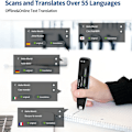 Miniatyrbilde 3 av 7: Smart Voice Scan Oversetter Penn Multifunksjonsoversettelse Sanntid Språk Oversetter Business Dictionary Penn