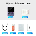 Miniatyrbillede 8 af 11: Mini Plus Portable Retro Handheld Game Console V2 Mini 3,5 Tommer IPS Screen Classic Video Game Console