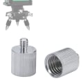 Miniatyrbilde 4 av 5: Tråd adapter mikrofon stativ 5/8" kvinne til 1/4" mann kamera monitor 5/8 til 1/4 adapter stativ adapter