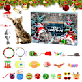 Miniatyrbilde 1 av 5: Jul Katt Advent Kalender 24 Dager Nedtelling Kalender