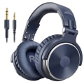 Pikkukuva 1 / 8: Langalliset DJ kuulokkeet basso stereo peli kuulokkeet mikrofonilla puhelimelle studio näyttö kuulokkeet