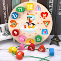 Miniatyrbild 7 av 7: Montessori trä leksaker för bebisar 1 2 3 år pojke flicka gåva bebis utveckling spel trä pussel för barn pedagogisk lärande leksak