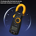 Miniatyrbild 3 av 6: Digital Amper Klämma Mätare Multimeter NCV Ström Klämma Tång Voltmätare Amperemeter