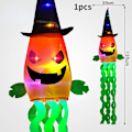 Pikkukuva 1 / 10: Halloween LED koristelu vilkkuva valo riippuva kallo kauhu kurpitsa lepakko