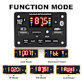 Miniatyrbilde 4 av 7: Bluetooth 5.0 MP3 Dekoder Bord 2*40W 80W Forsterker Lyd spiller