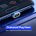 Miniatyrbillede 8 af 10: Magnetisk opladning kabel hurtig opladning usb type c kabel magnet mikro usb data opladning ledning