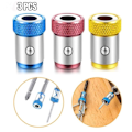 Miniatyrbilde 5 av 7: Magnetisk bit holder legering elektrisk magnetisk ring skrutrekker bits hode holder anti korrosjon magnetiser