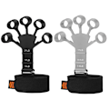 Miniatyrbild 1 av 7: 2 Pices Finger Gripper Finger Exerciser Gitarr Finger Exerciser 6 Resistant Levels