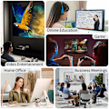 Miniatyrbillede 5 af 9: Mini PC Windows 11 WiFi5 BT5.0 16GB 512GB Touch Screen Tablet