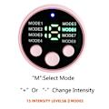 Miniatyrbillede 4 af 6: EMS Muskel Stimulation Mavemuskler Mave Bælte Træner Stimulator Massage Fitness Slankning Massager