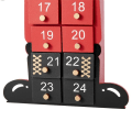 Miniatyrbilde 3 av 6: Nøtteknekker advent kalender jul nedtelling hjem tre pynt pynt