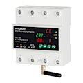 Miniatyrbillede 2 af 5: Tuya WiFi Tre Phase 4P 100A Auto-genlukkende Over Under spænding beskytter