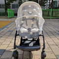 Miniatyrbillede 6 af 9: Sommer myggenet baby klapvogn klapvogn mygge insekt  net sikre spædbørn beskyttelse net klapvogn tilbehør