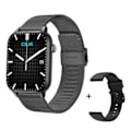 Miniatyrbillede 6 af 10: C60 Smartwatch 1,9 tommer Fuld Skærm Bluetooth Opkald Hjerte Søvn Monitor 19 Sport Modeller Smart Ur