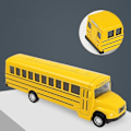 Pikkukuva 4 / 7: Diecast Seos Inertia Koulu Bussi Malli Vedä Taka Auto lelut ajoneuvo lasten koulutus lelu