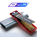 Miniatyrbilde 2 av 8: M2 SSD Case M.2 NVMe SATA SSD Kapital Adapter 10Gbps USB 3.2
