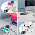 Pikkukuva 4 / 4: USB 3.2 telakka asema keskitin tyyppi C 10Gbps jakaja kytkin telakka moni portti liitäntä
