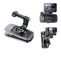 Miniatyrbild 1 av 9: 360° Rotation Magnetisk Ryggsäck Klämma Klämma Fäste för GoPro Hero 11 10 9 8 7 6 5 Insta360 DJI Action Kamera Tillbehör