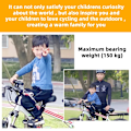 Miniatyrbillede 2 af 7: Foran Monteret Barne mtb Cykel Sæde til 2 3 4 5 sælges Blødt babysæde