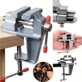 Miniatyrbilde 1 av 6: Mini Benk Slik Muliti-Funcational 3,5& Aluminium Miniatyr Små Juveler Hobby Clamp