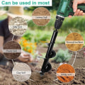 Miniatyrbillede 7 af 7: Have snegl bor bit værktøj stål plantemaskine snegl bor snegl stolpe hul graver blomster beplantning hul graver bor