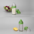 Miniatyrbillede 3 af 4: Salat Dressing Shaker med Citrus Juicer Dripless Pou