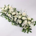 Miniatyrbillede 1 af 6: 100 cm DIY Bryllup Blomster Væg Dekoration Arrangement Forsyning
