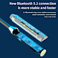 Pikkukuva 6 / 6: Langaton Bluetooth Kuulokkeet Kaula Stereo Kohinanvaimennus Universaali Urheilu Kuulokkeet mikrofoni