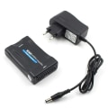 Miniatyrbilde 1 av 7: SCART Til HDMI kompatibel Video Lyd Konverter AV Signal Adapter Mottaker For HDTV Sky Box