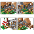 Pikkukuva 2 / 6: My World The Farm Mökki Kylä Talo Rakennus korttelin figuurit yhteensopivia 21128 tee-se-itse tiilet lelut