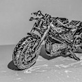Miniatyrbillede 2 af 6: 3D Metal Puslespil Motorcykler Gør det selv Model Bygningssæt Voksenlegetøj