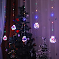 Miniatyrbillede 5 af 11: Ferie LED streng Lys Farverig Lys 8 Modes EU stik Udendørs Have Bryllup Hjem Værelse Jule Dekoration Lampe