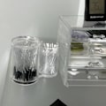 Miniatyrbild 3 av 8: Transparent Ögonfransar Förlängning Verktyg Förvaring Låda Fransar Tillbehör Akryl Skrivbord Smink Verktyg
