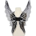 Miniatyrbillede 3 af 6: Fairy Wings Børn Sort Sommerfugl Vinger Sort Engel Halloween kostumer