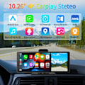 Miniatyrbilde 2 av 8: 10,26" 4K Dash Cam ADAS Wireless Carplay & Android Auto Car DVR