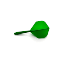 Miniatyrbild 2 av 2: 12 bitar Professional Dart Flights 2BA Screw Soft In-one Integrated Dart Flights and Shafts
