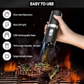 Miniatyrbilde 4 av 7: LED Høy Kvalitet Automatisk Drift Oppladbar Kvern Elektrisk Salt og Pepper kvern Sett med Lading Base