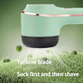 Miniatyrbild 2 av 6: Professionell Lint Remover För Kläder Hår Ball Trimmer Fuzz Pellets Kläder Tröja Tyg Rakapparat med LED