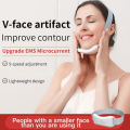 Miniatyrbild 5 av 7: Dubbel Chin Reducer V Face Massager Shape Ansiktsbehandling Lifting Blankning Microcurrent Beauty Device