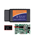 Miniatyrbilde 3 av 4: ELM327 Bluetooth V2.1 OBD2 skanner bil diagnoseverktøy