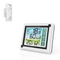 Miniatyrbild 2 av 6: Trådlöst Touch Skärm Väder Station Utomhus Prognos Sensor Temperatur Hygrometer