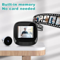 Miniatyrbild 5 av 7: 2,4 tum Kamera Dörrklocka Digital Titthål Smart Kamera HD Hem Elektronisk Kitthål Viewer Utomhus Visuell Dörrklocka