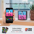 Miniatyrbillede 3 af 7: Evo Bluetooth Bærbar højttaler med ur alarm programmerbar LED display til pixel kunst creation