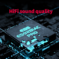 Miniatyrbillede 3 af 4: KA1 TypeC til 3,5mm dongle, ES9281AC Pro MQA ,USB DAC DSD256, HIFI Kabel Adapter
