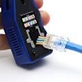 Miniatyrbilde 4 av 9: Rj45 crimper nettverk verktøy tang cat5 cat6 8p rg rj 45 ethernet kabel stripper pressing wire klemme
