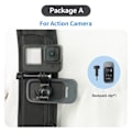 Miniatyrbild 6 av 9: 360° Rotation Magnetisk Ryggsäck Klämma Klämma Fäste för GoPro Hero 11 10 9 8 7 6 5 Insta360 DJI Action Kamera Tillbehör